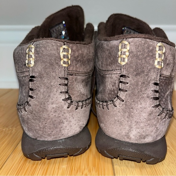 Skechers Women  Bikers Pole Suede Leather Boots size 9 - Picture 6 of 9